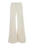 THE PATCH POCKET TWISTER FRAY White Cotton Lyocell Elastane Jean