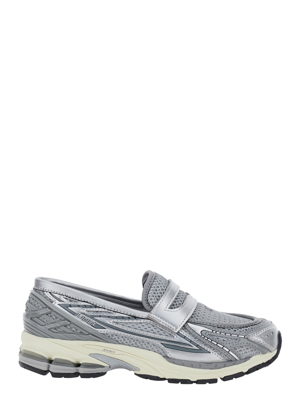 Sneakers LIFESTYLE Metallic with Rubber Sole in Leather for Men Leather/textile