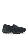 LIFESTYLE Black Leather/textile Sneaker