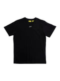 Black T-Shirt ARROW PAINT TEE S-S with Printed Logo on the Front in Cotton Tshirts And Polo Shirts