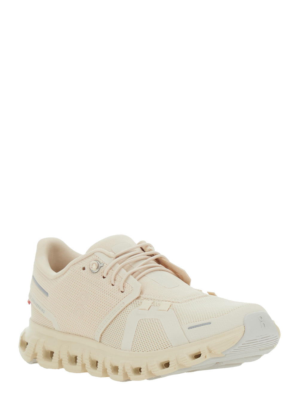 Sneaker Cloud 6 Low Top With Mesh Inserts And Logo On The Side Beige Tech Fabric For Women - IT 37