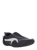 Black Mostro Moove Sneakers Without Laces With Logo On The Back Tech Fabric Unisex - UK 6