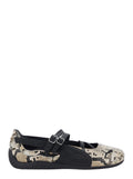 Ballet shoes SPEEDCAT SNAKE Multicolor in Leather Women Ballerinas