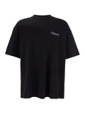 T-Shirt Owners Club Black with Front and Back Print in Cotton for Men Tshirts Polo Shirts