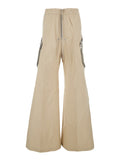 HEIZER BELAS-SAND PANTS - Beige with High Waist and Side Pockets Cotton Men Elastane Trousers