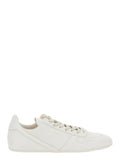 Low Top Sneaker RU01F2889LBHX1111 with Round Toe and Lace-Up Closure in White Leather for Men Lamb