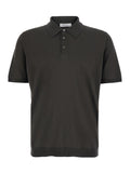 COTTON - Brown T-Shirt with Round Neck and Short Sleeves for Men Tshirts Polo Shirts