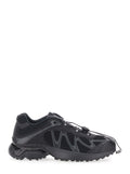 Xt-Whisper Black Sneakers With Printed Logo On The Side And Drawstring Closure Fabric Unisex