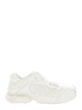 Xt-Whisper White Sneakers With Printed Logo On The Side And Drawstring Closure Fabric Unisex