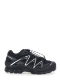 Sneaker XT Quest with Logo Patch on the Side and Perforated Design in Black Tech Fabric Unisex Textile