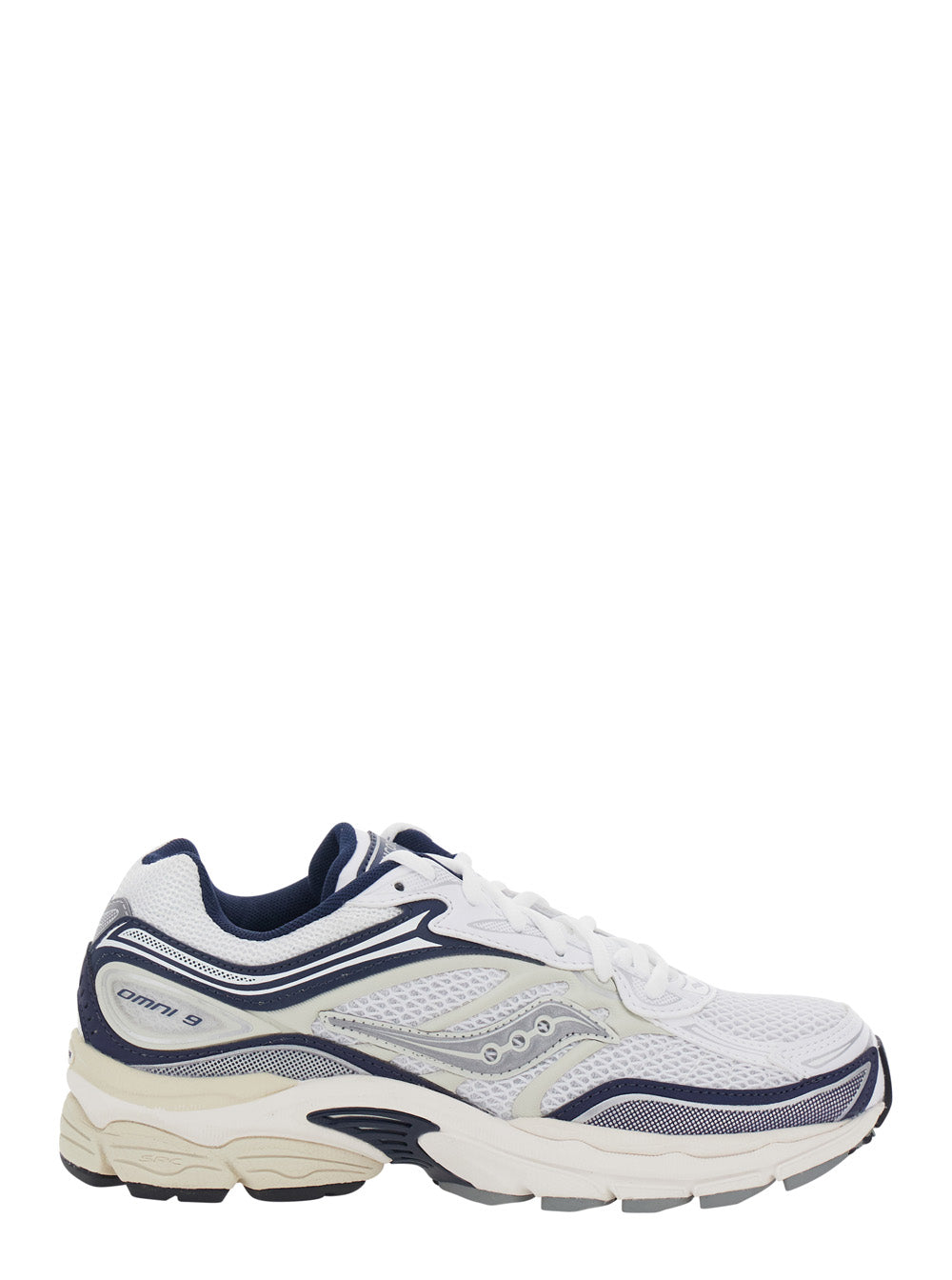 Omni 9 Elevate White Polyurethane Sneaker