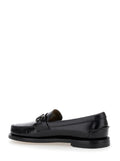 Joe Loafers With Horsebit Black Leather For Women - US 8½