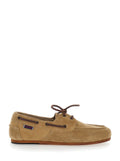 OWEN WOMAN Beige Leather Loafers