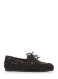 Loafers Owen Woman With Rounded Toe Brown Leather For Women