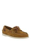 Loafers Portland Brown With Rounded Toe Leather Men - US 10