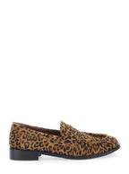 Loafers Revue Africa Brown With Rounded Toe Leather Women - IT 40