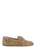 Tinsley Mocassin Beige Suede Loafers