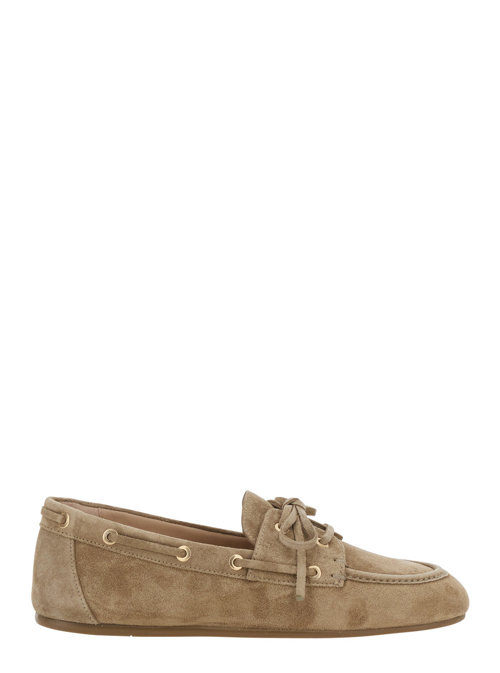 Tinsley Mocassin Beige Suede Loafers