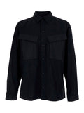 DORIS Jacket Black with Front Closure and Tech Fabric Pockets for Women Outerwear