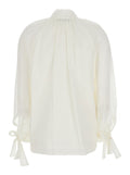 PASCAL White Classic Collar Cotton Shirt for Women And Blouses
