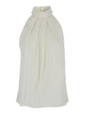 Top INCA STR with White Details in Cotton and Polyamide for Women Tops