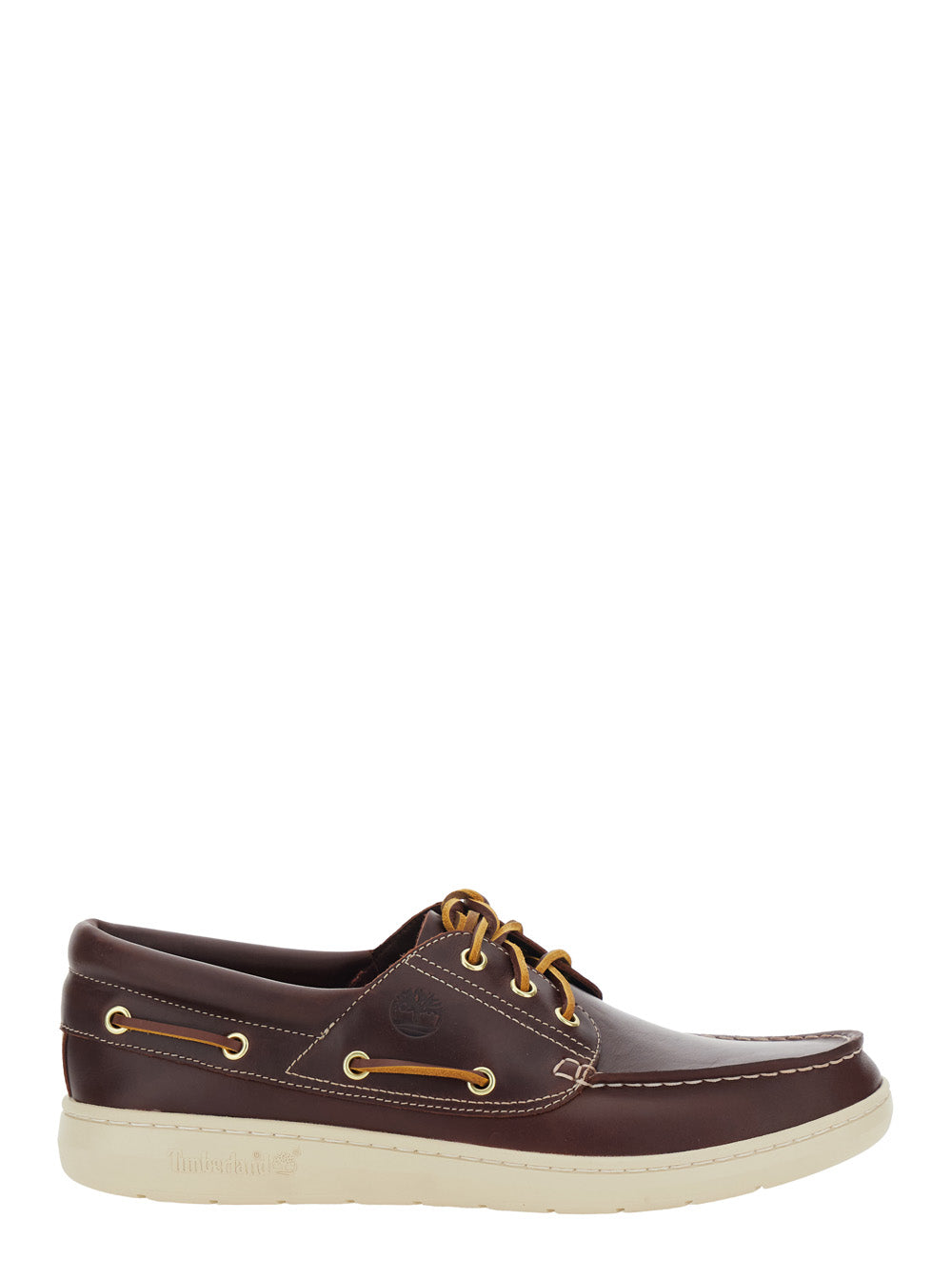Portofino Pier Bordeaux Loafers With Contrast Stitching And Laces Leather For Men