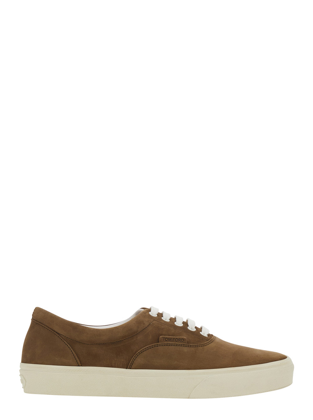 Brown Jude Sneakers With Nubuck For Men - IT 42