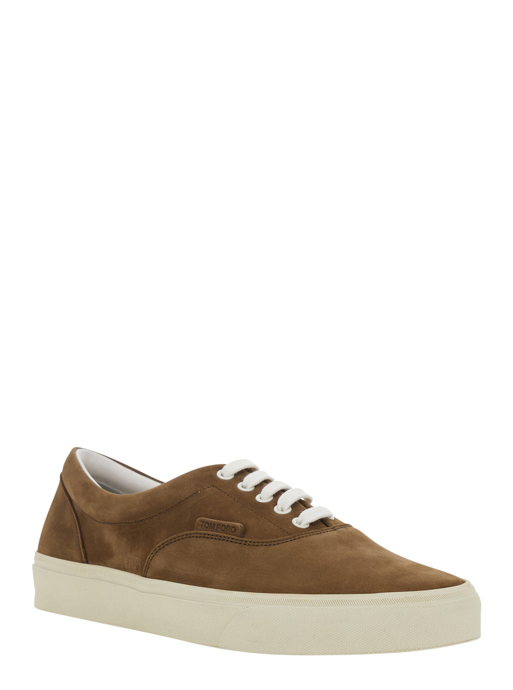 Brown Jude Sneakers With Nubuck For Men - IT 42