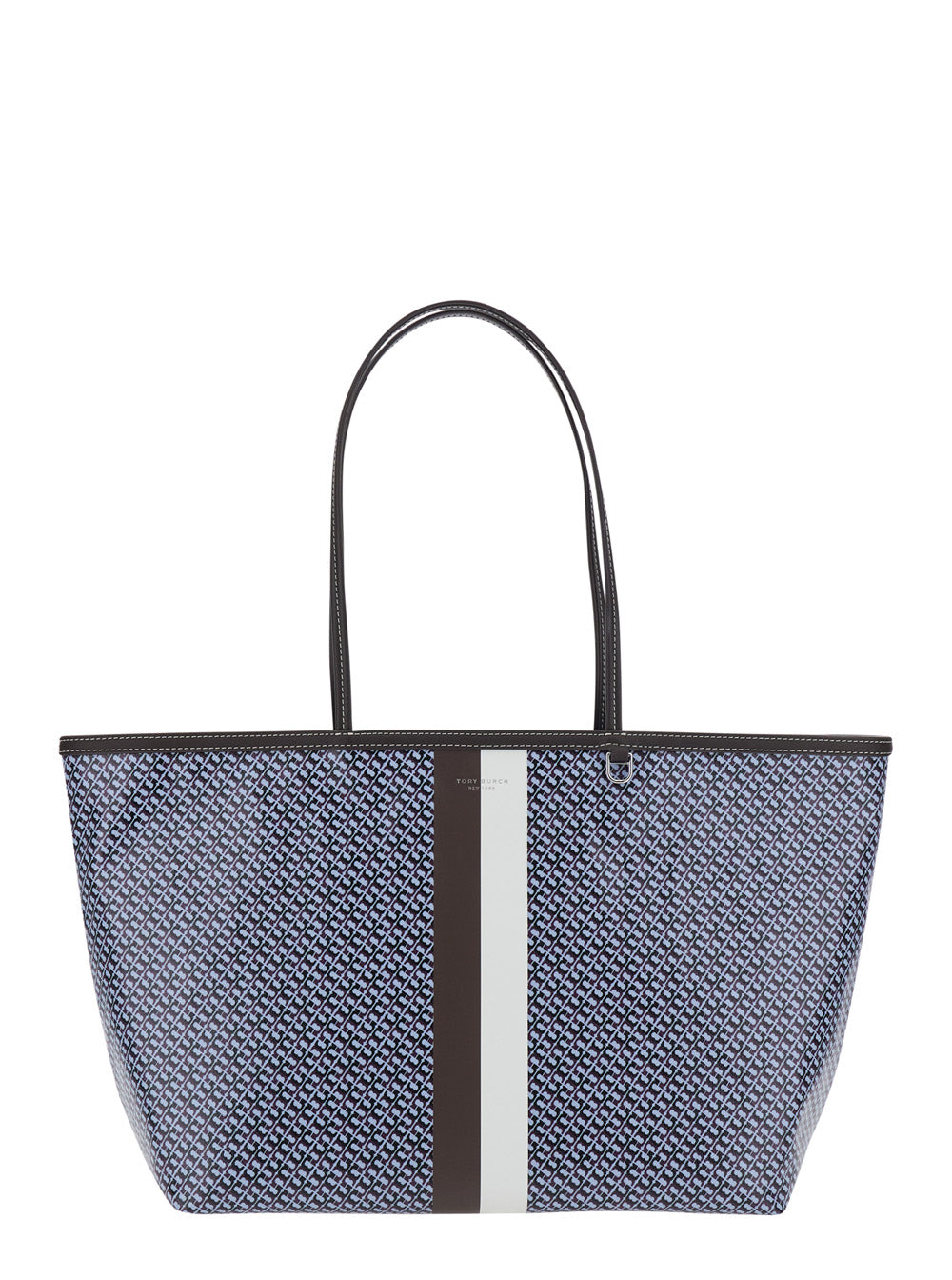 Tote Bag THE RACER with Multicolor Cotton Fabric Details for Women Linen