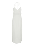 Dress EMBROIDERY White with Detailed in Linen Women
