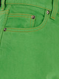 Jeans CAPRI LOOK1 Green with Iconic Details in Cotton Men - 28
