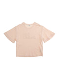 Pink Round Neck Cotton T-Shirt for Women Tshirts And Polo Shirts