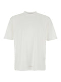 T-Shirt 0 GRAVITY White with Round Neck and Short Sleeves in Cotton Men Tshirts Polo Shirts