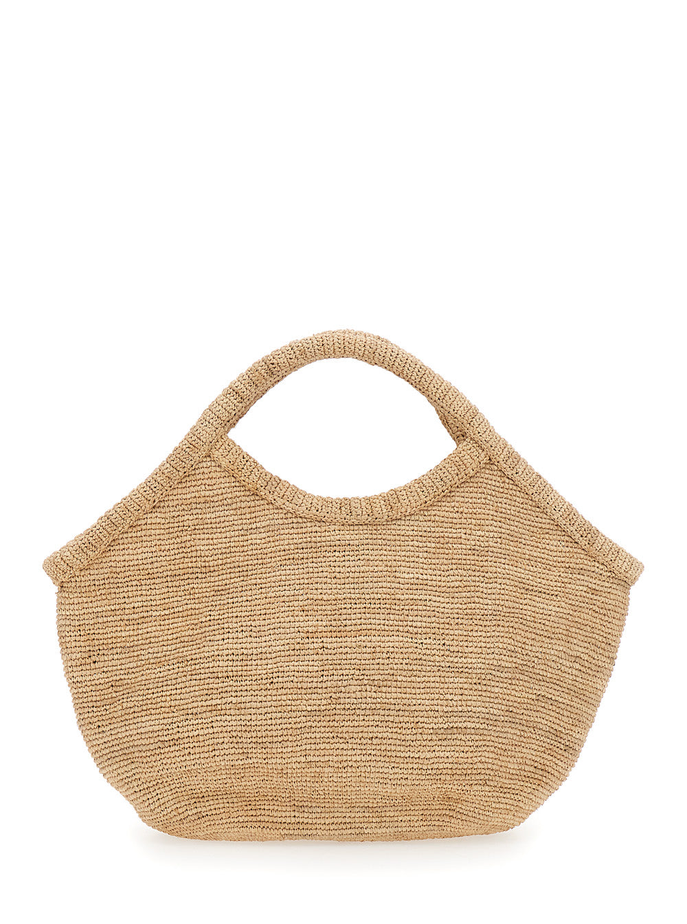 Pure New Beige Leather Crossbody Bag
