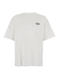 White Oversized T-Shirt With Handwriting Cotton For Women Organic Tshirts And Polo Shirts