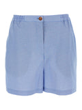 Blue Shorts Light And Bermuda