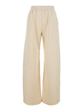 Cris Pants With Front Pockets And High Waist White Cotton For Women Trousers