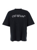 Mens Oversized Logo T-Shirt with Contrast Print in Black Cotton Tshirts And Polo Shirts