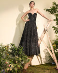 Black Cutwork Gown By KYNAH, Luxury Indian Fashion & Bridal Wear