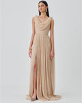 Athena Ruched Gown By KYNAH, Luxury Indian Fashion & Bridal Wear