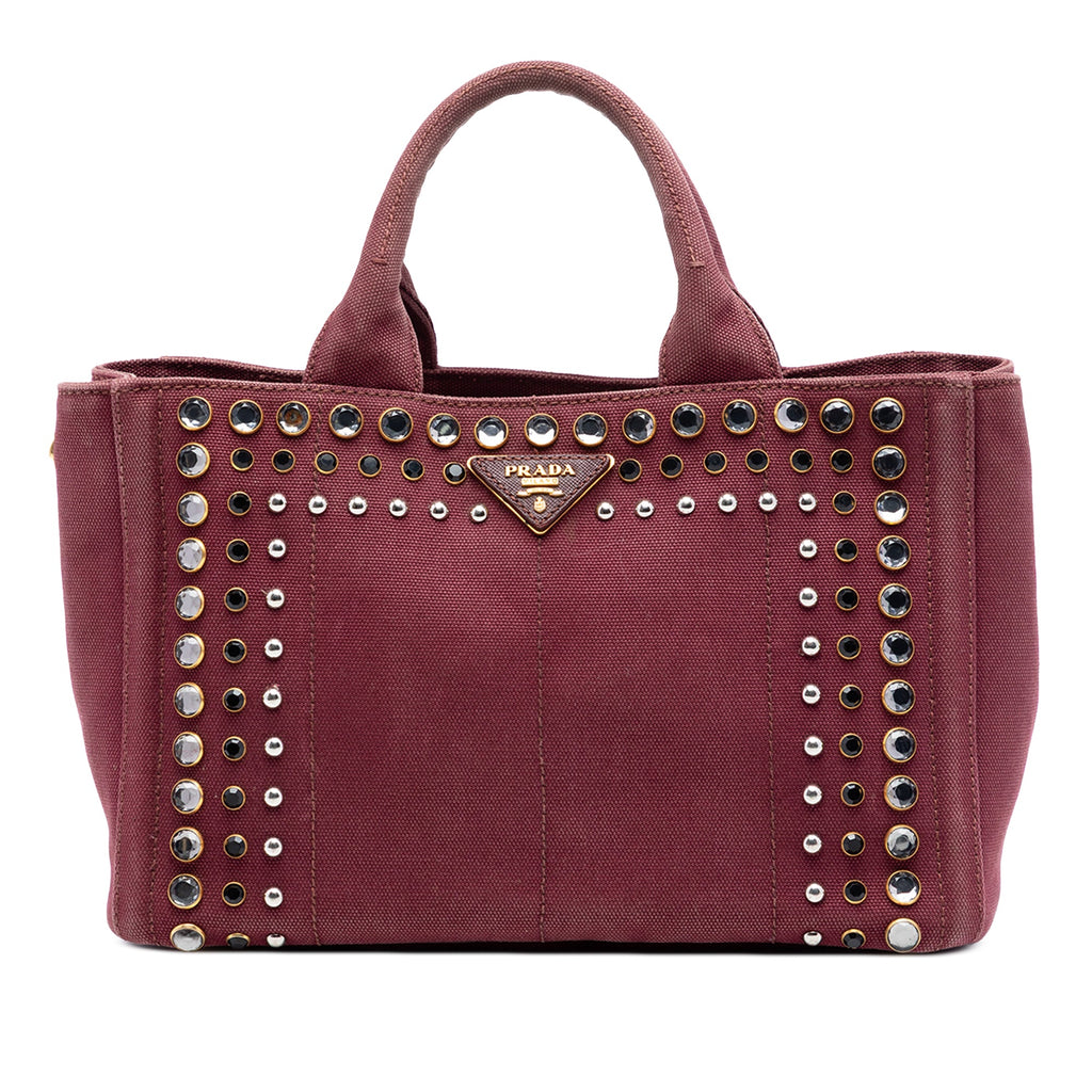 Small Canvas Canapa Bijoux Satchel