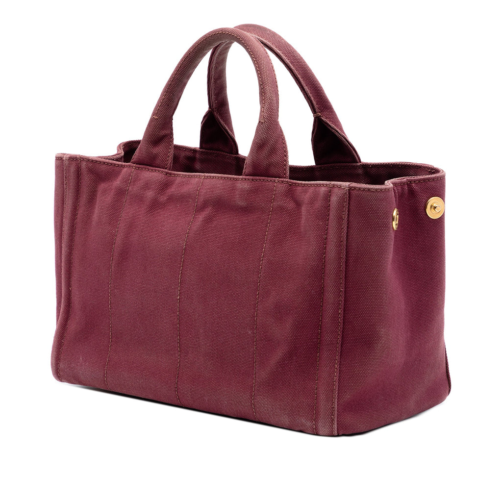 Small Canvas Canapa Bijoux Satchel