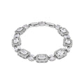 Pulsera con Circonita Brillante acabado plata - Neda