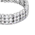 Pulsera con Circonita Brillante acabado plata - Laiko