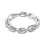 Pulsera acabado plata - Palmira
