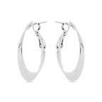 Pendientes con - acabado plata - Drola