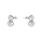 Pendientes con - acabado plata - Uphe