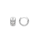 Pendientes con Circonita Brillante acabado plata - Shio