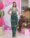 Devvaki Full Length Dress By KYNAH, Luxury Indian Fashion & Bridal Wear