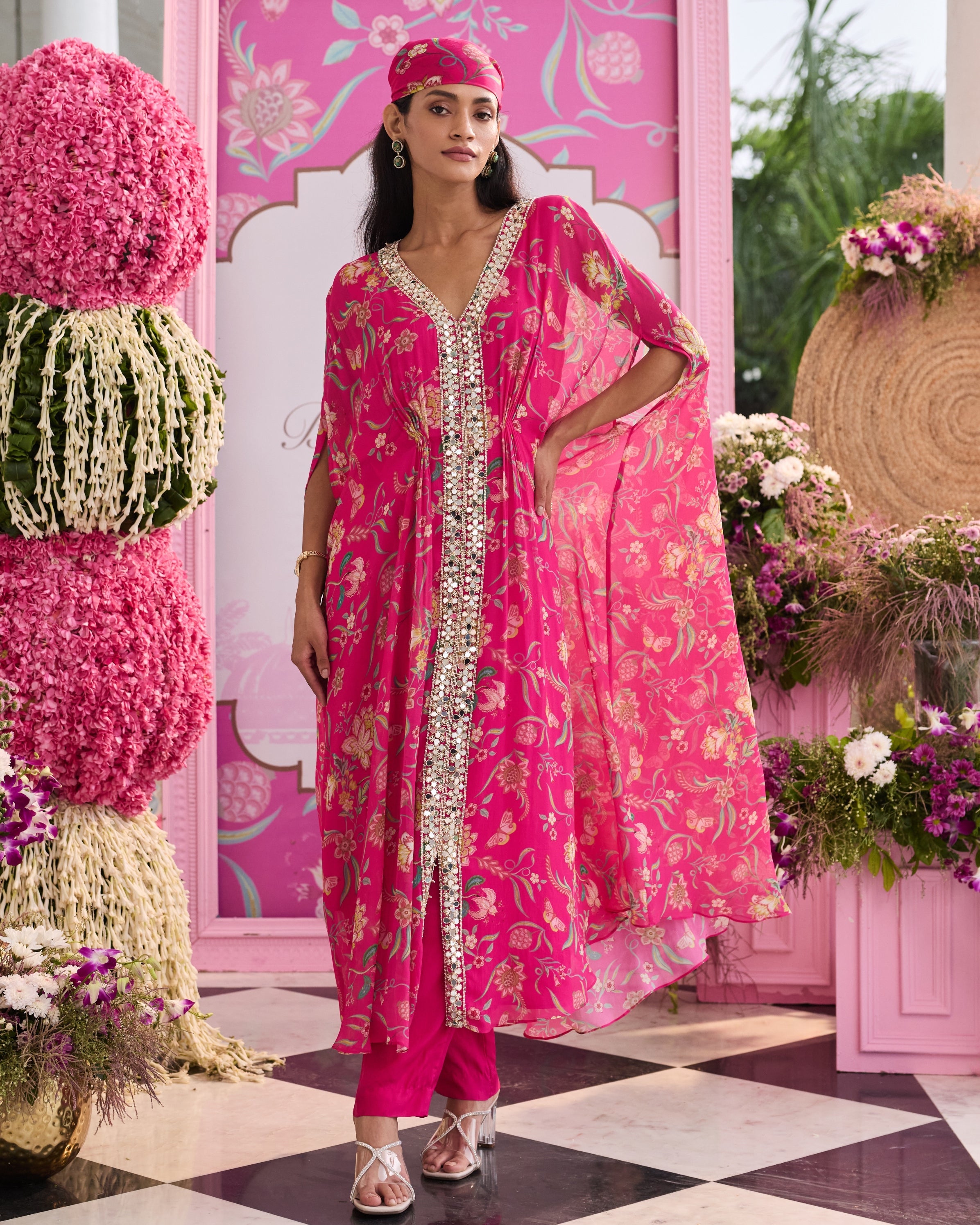Myra Kaftan Set By KYNAH, Luxury Indian Fashion & Bridal Wear